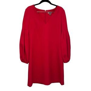 Chelsea28 bright pink shift dress- size 6